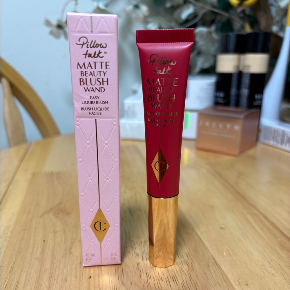 Charlotte Tilbury Pillow Talk Matte Beauty Blush Wand~ Dream Pop 0.4oz BNIB REAL
